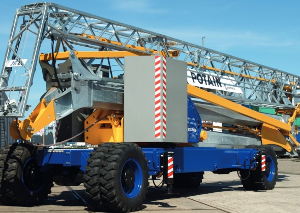 M21 4 w pocra snelmontage kraan mobiele kraan